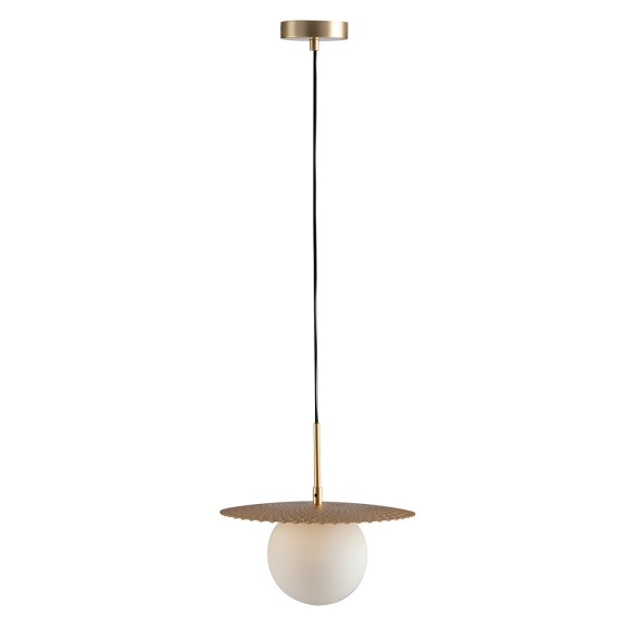 Luce Ambiente Design I-CHAPLIN-S30 ORO závesné stropné svietidlo CHAPLIN | 1×60W G9 | zlatá
