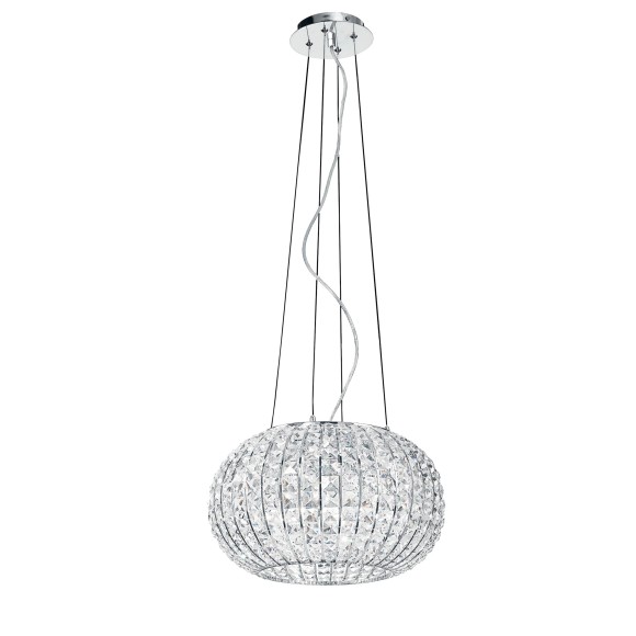 Luce Ambiente Design I-CONCERT/S5 závesné stropné svietidlo CONCERT | 5×60W E27 | na lanku | chróm