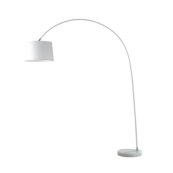 Luce Ambiente Design I-DREAM/PT BCO stojacia lampa DREAM | 1×60W E27 | vypínač | biela