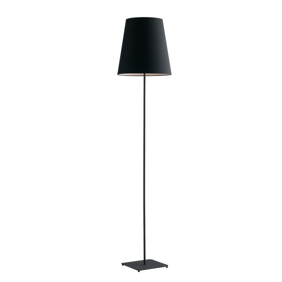 Luce Ambiente Design I-ELVIS-PT NER stojacia lampa ELVIS | 1×60W E27 | vypínač | čierna