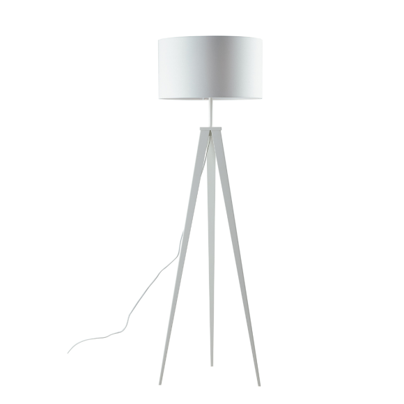 Luce Ambiente Design I-IBIS-PT BCO stojacia lampa IBIS | 1×60W E27 | vypínač | biela