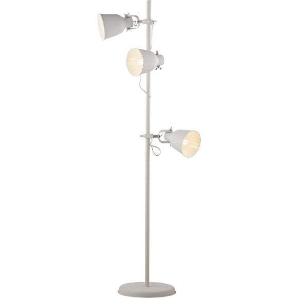 Luce Ambiente Design I-LEGEND-PT3 BCO stojacia lampa LEGEND | 3×60W E27 | vypínač | biela