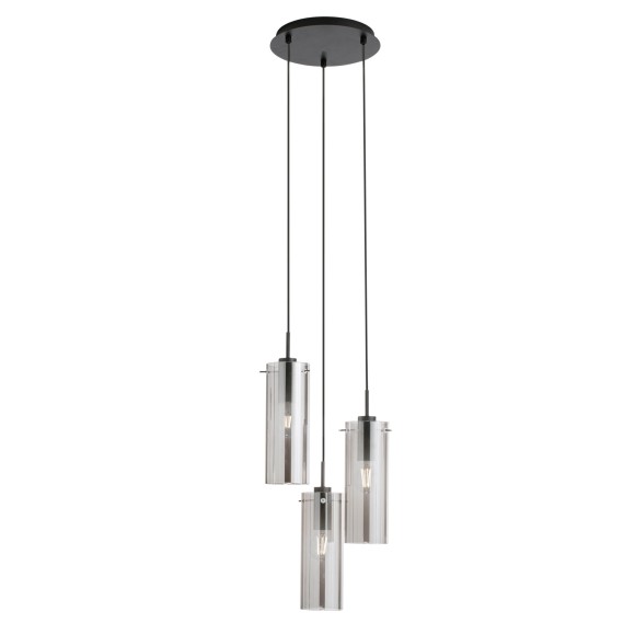 Luce Ambiente Design I-MAGIC-S3-NER závesné stropné svietidlo MAGIC | 3×60W E27 | čierna