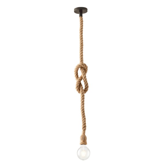 Luce Ambiente Design I-ROPE-S1 závesné stropné svietidlo ROPE | 1×60W E27