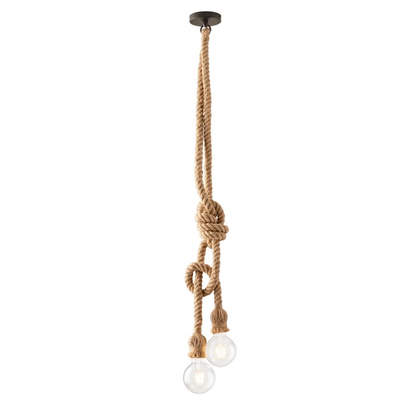Luce Ambiente Design I-ROPE-S2 závesné stropné svietidlo ROPE | 2×60W E27