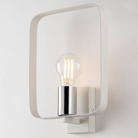 Luce Ambiente Design I-SMITH-AP1-BCO nástenné svietidlo SMITH | 1×60W E27 | biela