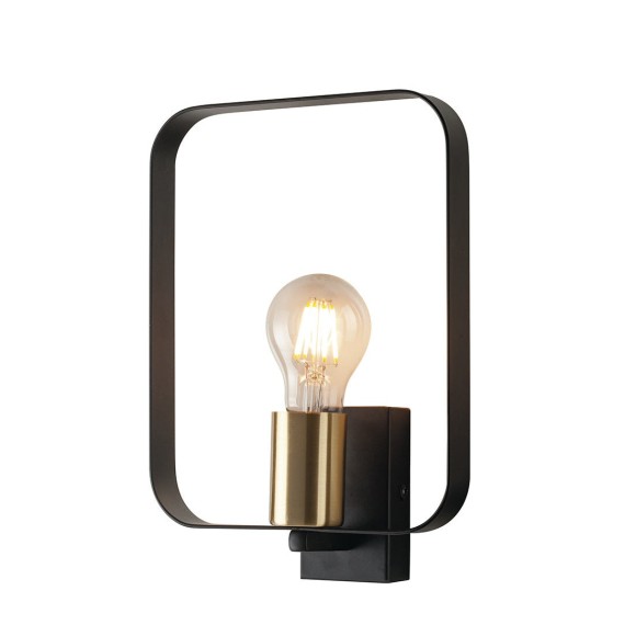 Luce Ambiente Design I-SMITH-AP1 nástenné svietidlo SMITH | 1×60W E27 | čierna