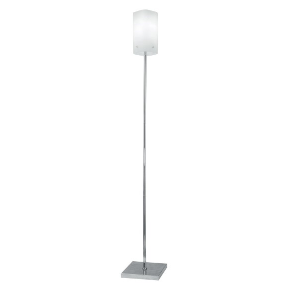 Luce Ambiente Design I-SQUARE/PT stojacia lampa SQUARE | 1×60W E27 | vypínač | biela