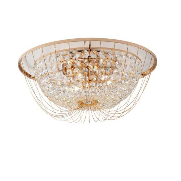 Luce Ambiente Design I-VIENNA-PL45 ORO prisadené stropné svietidlo VIENNA E14 | zlatá
