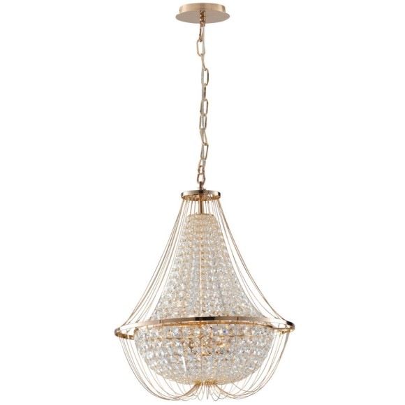 Luce Ambiente Design I-VIENNA-S60 ORO  závesné stropné svietidlo VIENNA E14 | zlatá