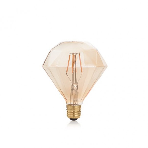 Ideal Lux 201269 LED žiarovka Vintage 1x5W | E27 | 360lm | 1800K - jantárová