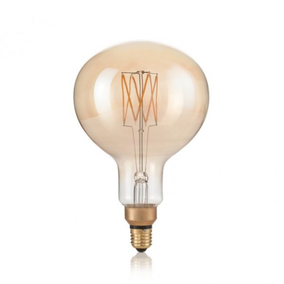 Ideal Lux 223940 LED žiarovka Globe 1x4W | E27 | 320lm | 2200K - stmievateľná, jantárová