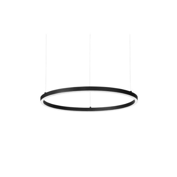 Ideal Lux 304427 ORACLE SLIM LED závesný luster LED D900mm 1x42W | 1910lm |3000K -čierna, DALI