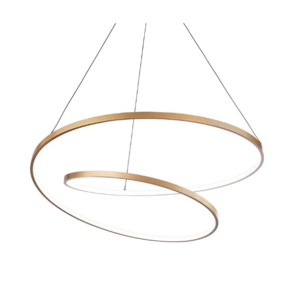 Ideal lux I304595 LED závesné stropné svietidlo OZ | 55W integrovaný LED zdroj | 6100lm | 3000K