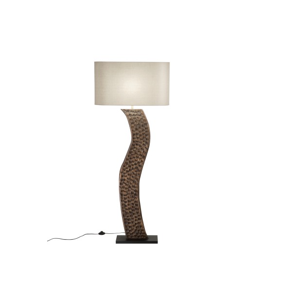 Luce Ambiente Design I-ACACIA-PT stojacia lampa ACACIA | 1×60W E27 | vypínač