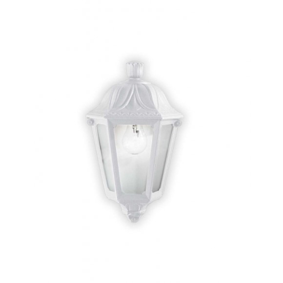 Ideal Lux 120430 vonkajšie nástenné svietidlo Anna Small Bianco 1x60W | E27 | IP44 - biele