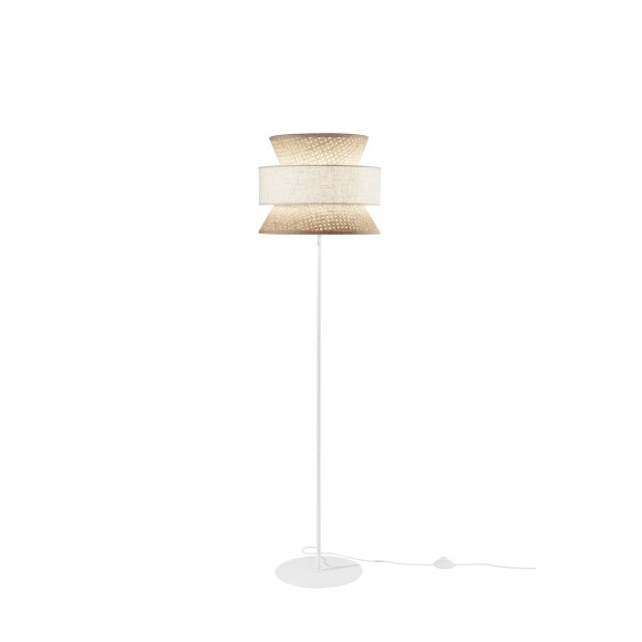 Luce Ambiente Design I-GAZEBO-PT-BB stojacia lampa GAZEBO | 1×60W E27 | vypínač