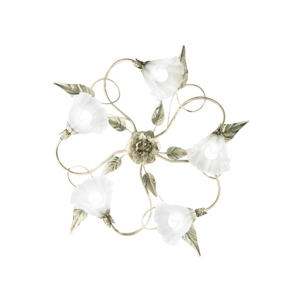 Luce Ambiente Design I-ISOTTA-PL5 prisadené stropné svietidlo ISOTTA | 5×60W E14