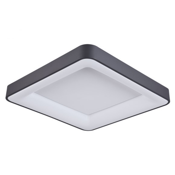 Italux 5304-850SQC-BK-4 LED prisadené stropné svietidlo Giacinto | 50 W integrovaný LED zdroj | 4000K