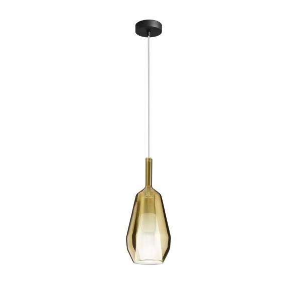 Luce Ambiente Design I-PIREX-S16-ORO  závesné stropné svietidlo PIREX | 1×60W E27 | zlatá