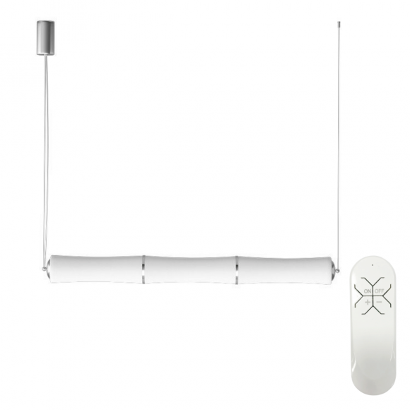 Immax 07103L LED závesný luster BAMBOOS | 45W integrovaný LED zdroj | 2475lm | 2700-6500K