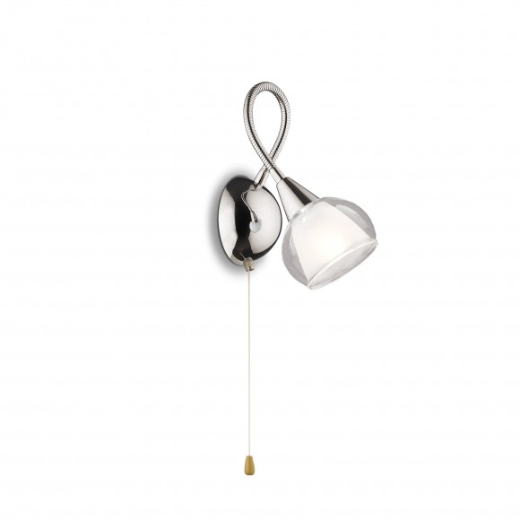Ideal Lux 004235 nástenné svietidlo Tender transparente 1x40W | E14 - číra