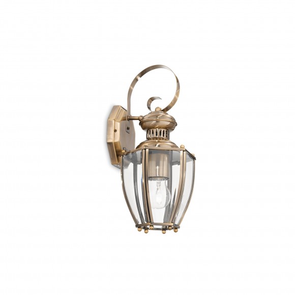 Ideal Lux 004419 nástenné svietidlo Norma Big Parete 1x40W | E14 - bronz
