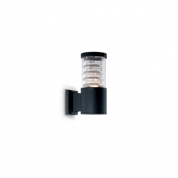Ideal Lux 004716 vonkajšie nástenné svietidlo tronco Parete 1x60W | E27 | IP44 - čierne
