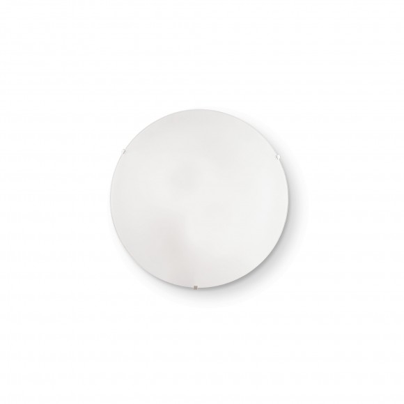 Ideal Lux 007977 prisadené stropné a nástenné svietidlo Simply 2x60W | E27 - biele