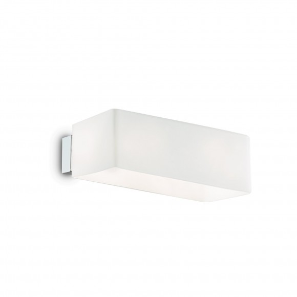 Ideal Lux 009537 nástenné svietidlo Box Bianco 2x40W | G9 - biele