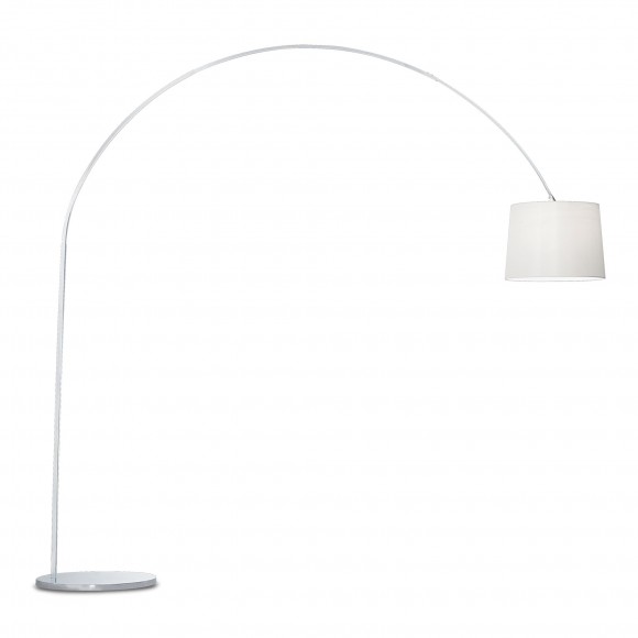 Ideal Lux 012605 stojaca lampa Dorsale 1x60W | E27 - biela