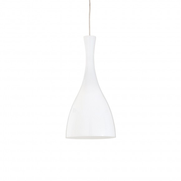 Ideal Lux 013244 závesné stropné svietidlo Olimpia Bianco 1x60W | E27 - biele