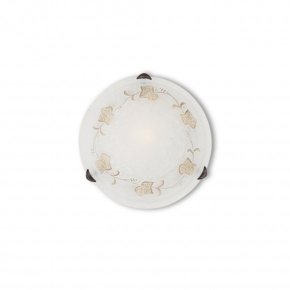 Ideal Lux 013794 prisadené stropné svietidlo Foglia 1x60W | E27 - biele