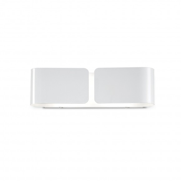 Ideal Lux 014166 nástenné svietidlo Clip Mini Small Bianco 2x60W | E27 - biele