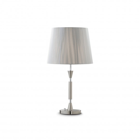 Ideal Lux 014975 stolná lampička Paris 1x60W | E27 - strieborná