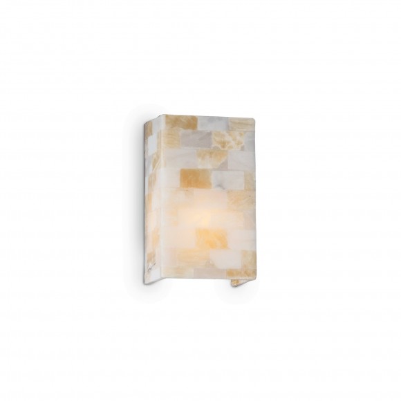 Ideal Lux 015101 nástenné svietidlo Scacchi Chess 1x60W | E27 - alabaster