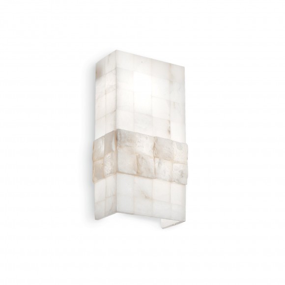  Ideal Lux 015132 nástenné svietidlo Stones 2x60W | E27 - alabaster