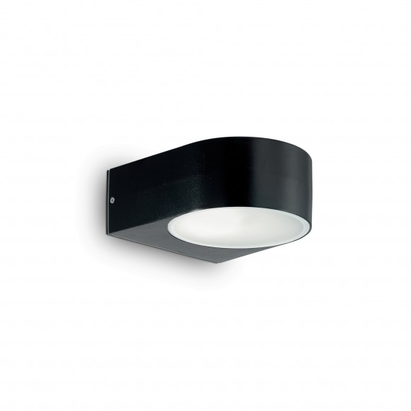 Ideal Lux 018539 vonkajšie nástenné svietidlo Iko 1x60W | E27 | IP44 - čierne