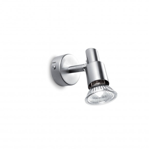 Ideal Lux 018829 nástenné bodové svietidlo trakmi 1x50W | GU10 - nikel