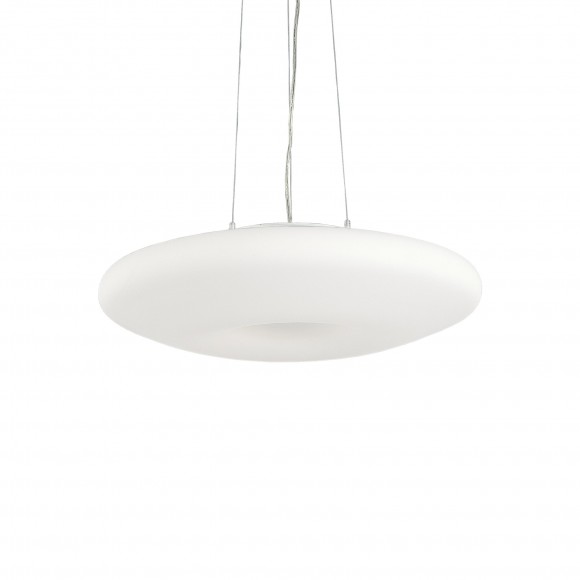 Ideal Lux 019741 závesné stropné svietidlo Glory 5x60W | E27 - biele