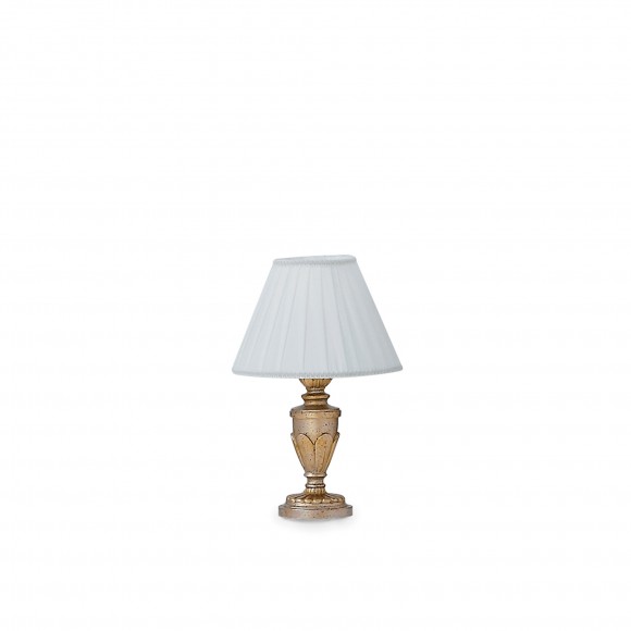Ideal Lux 020853 stolná lampička Dora Small 1x40W | E14 - zlatá