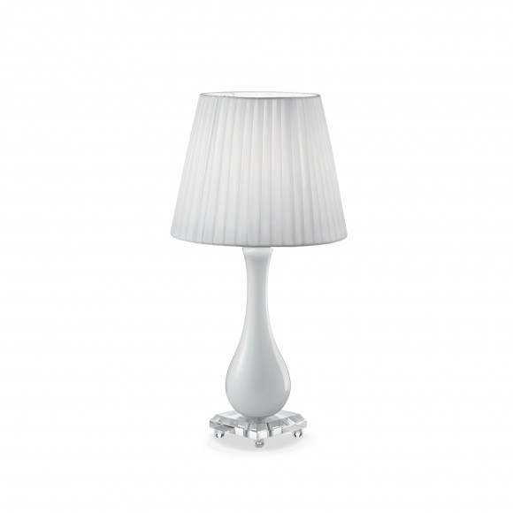 Ideal Lux 026084 stolná lampička Lilly bianco 1x60W | E27 - biela