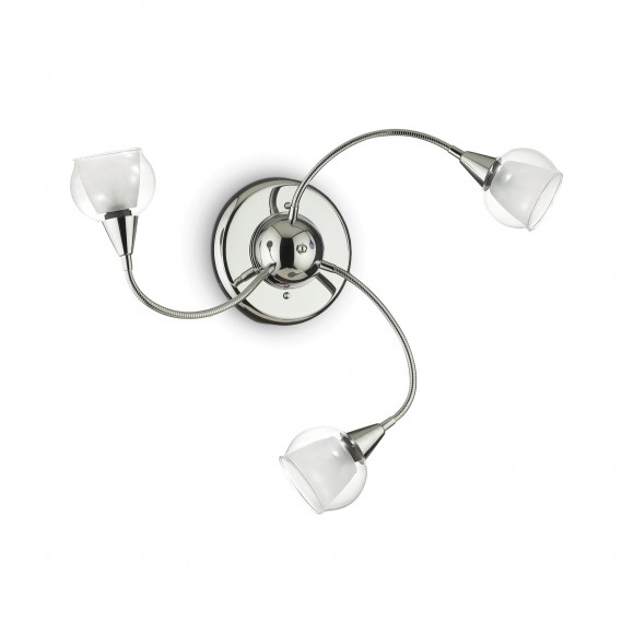 Ideal Lux 028682 prisadené bodové stropné svietidlo Tender 3x40W | E14 - číra