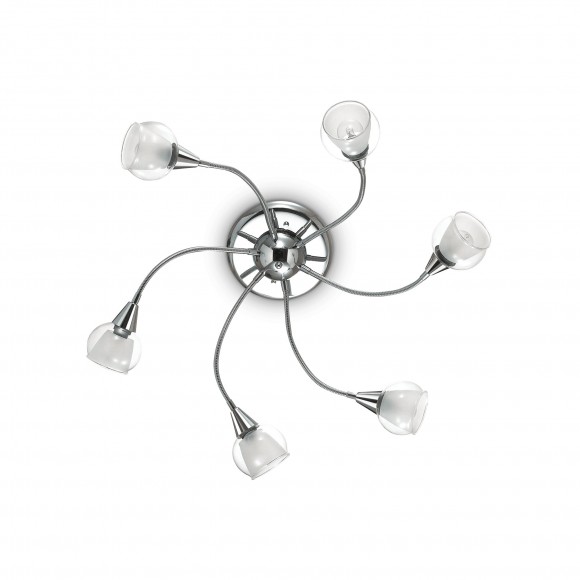 Ideal Lux 028699 prisadené stropné svietidlo Tender 2x40W | E14 - číra