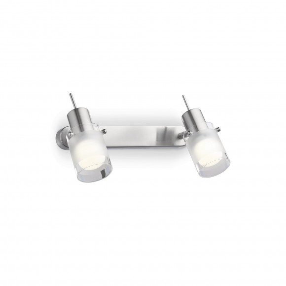 Ideal Lux 031088 prisadené nástenné svietidlo Elis 2x40W | E14 - chróm