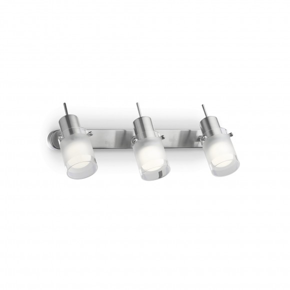 Ideal Lux 031095 nástenné bodové svietidlo Elis 3x40W | E14 - chróm