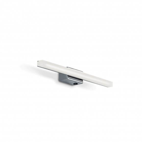 Ideal Lux 031484 LED nástenné svietidlo nad zrkadlo Line 1x4,8W | 420lm | 3000K - chróm