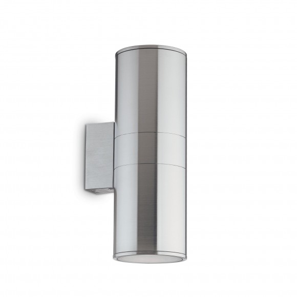 Ideal Lux 033020 vonkajšie nástenné svietidlo Gun 2x60W | E27 | IP54 - hliník