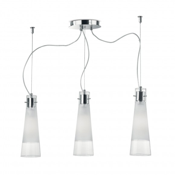 Ideal Lux 033952 závesné stropné svietidlo Kuky Clear 3x40W | E27 - číra