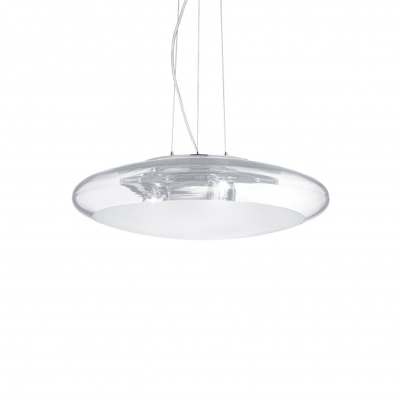Ideal Lux 035505 závesné stropné svietidlo Smarties Clear 3x60W | E27